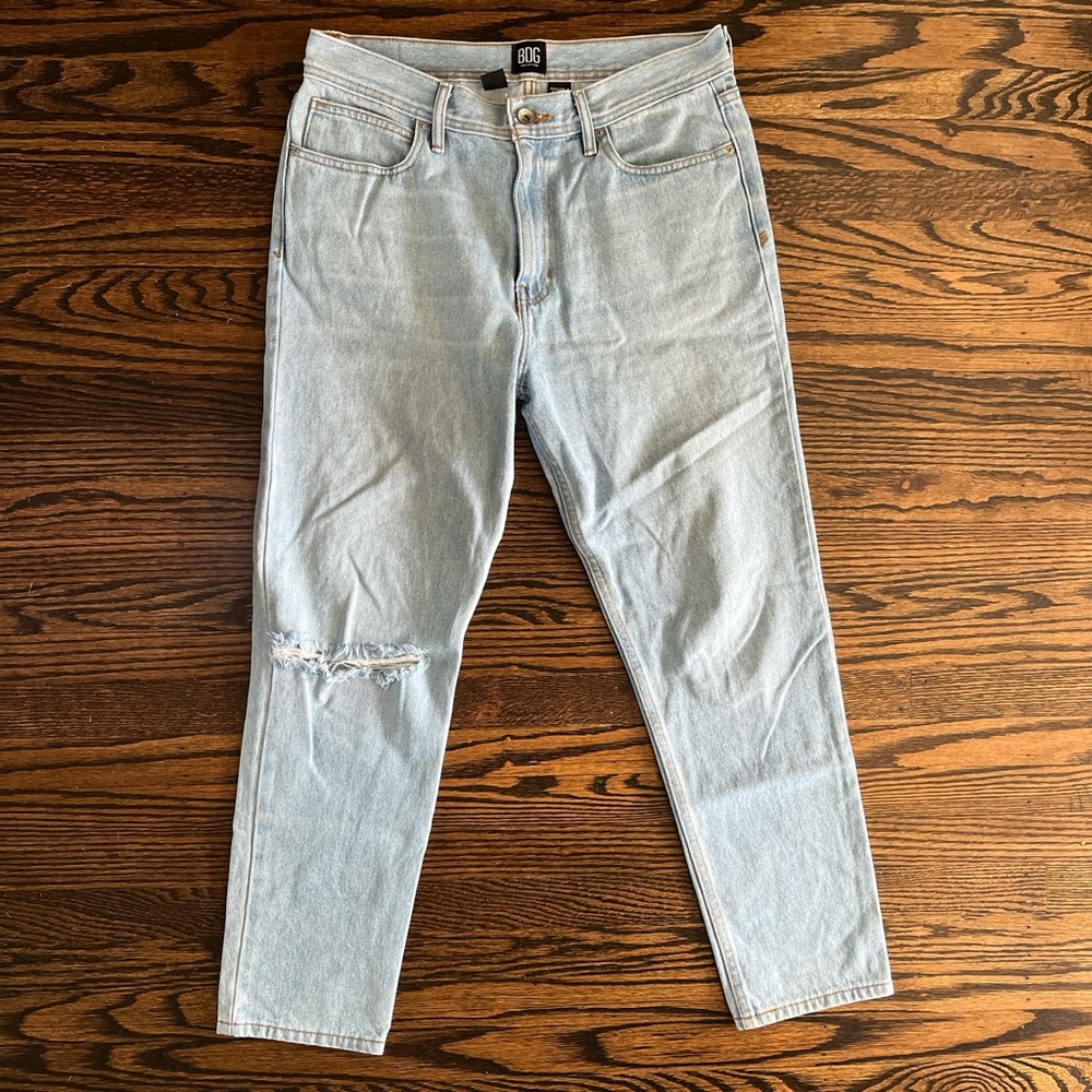 BDG Light Blue Tapered Jeans